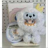 FARMER BOB Ani-Night Monster Series Vinyl Plush Pendant Moon Skull-ape Bob